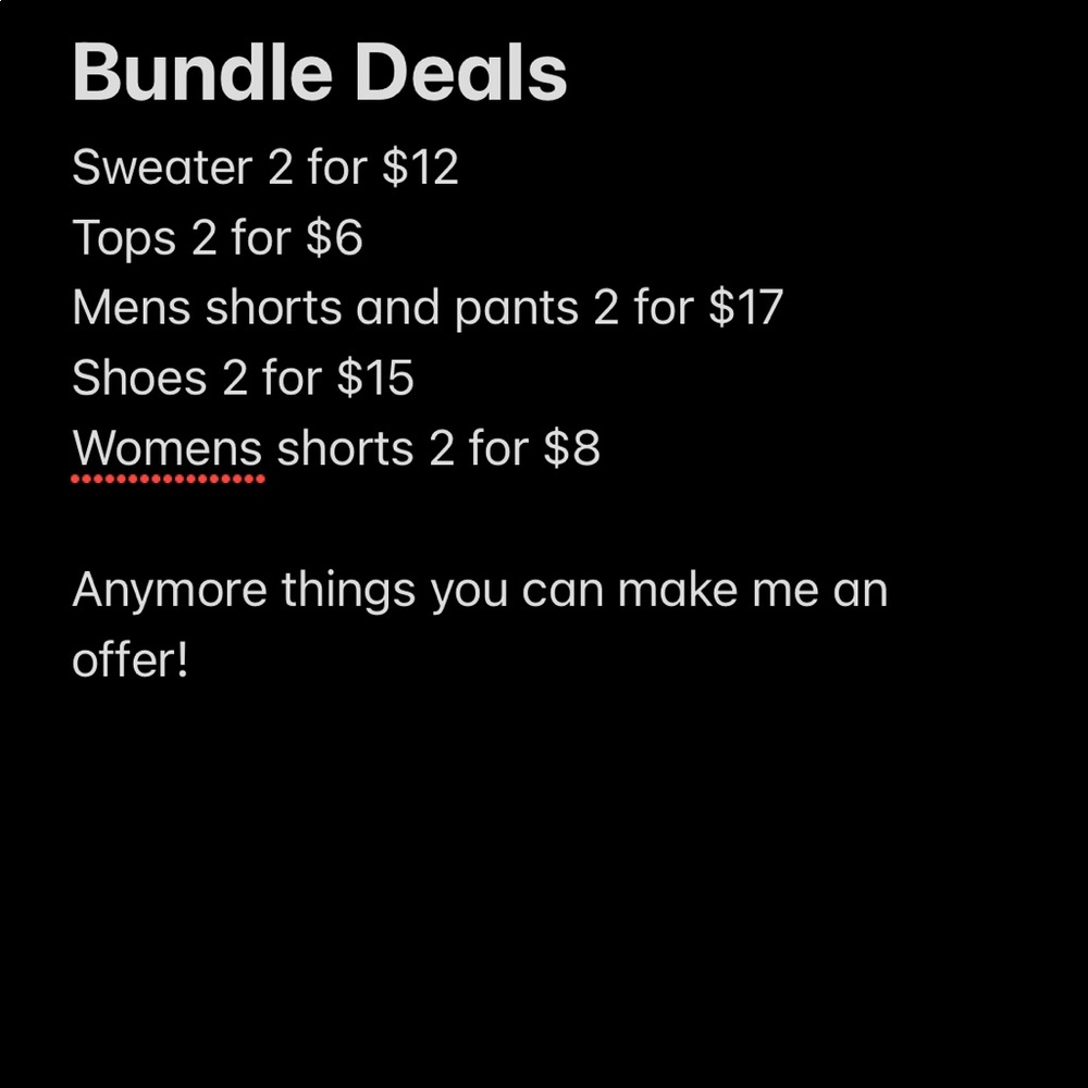 Bundle and save